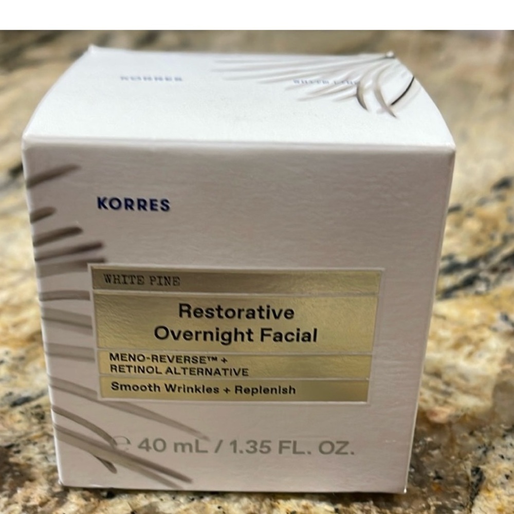 NEW Korres White Pine Restorative Overnight Facial - Picture 5 of 5